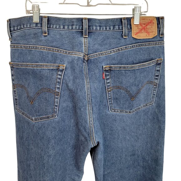 Levis 550 Mens 38x29 Jeans Relaxed Fit Denim Classic Straight Leg Durable Casual - Picture 6 of 14